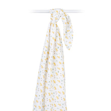 Load image into Gallery viewer, Ducks Cotton Muslin Swaddle Blanket
