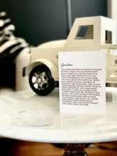 Load image into Gallery viewer, Dear Grandson Card
