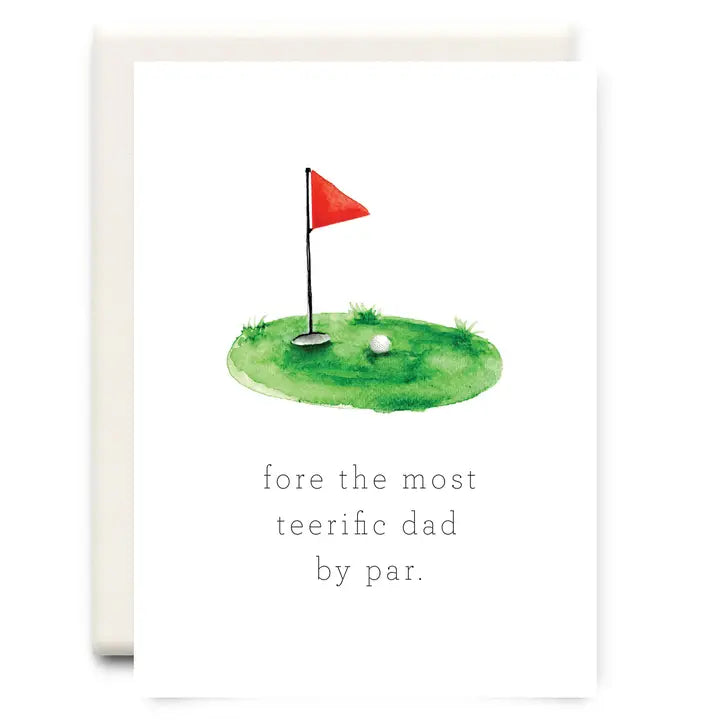 Dad by Par Fathers Day Card