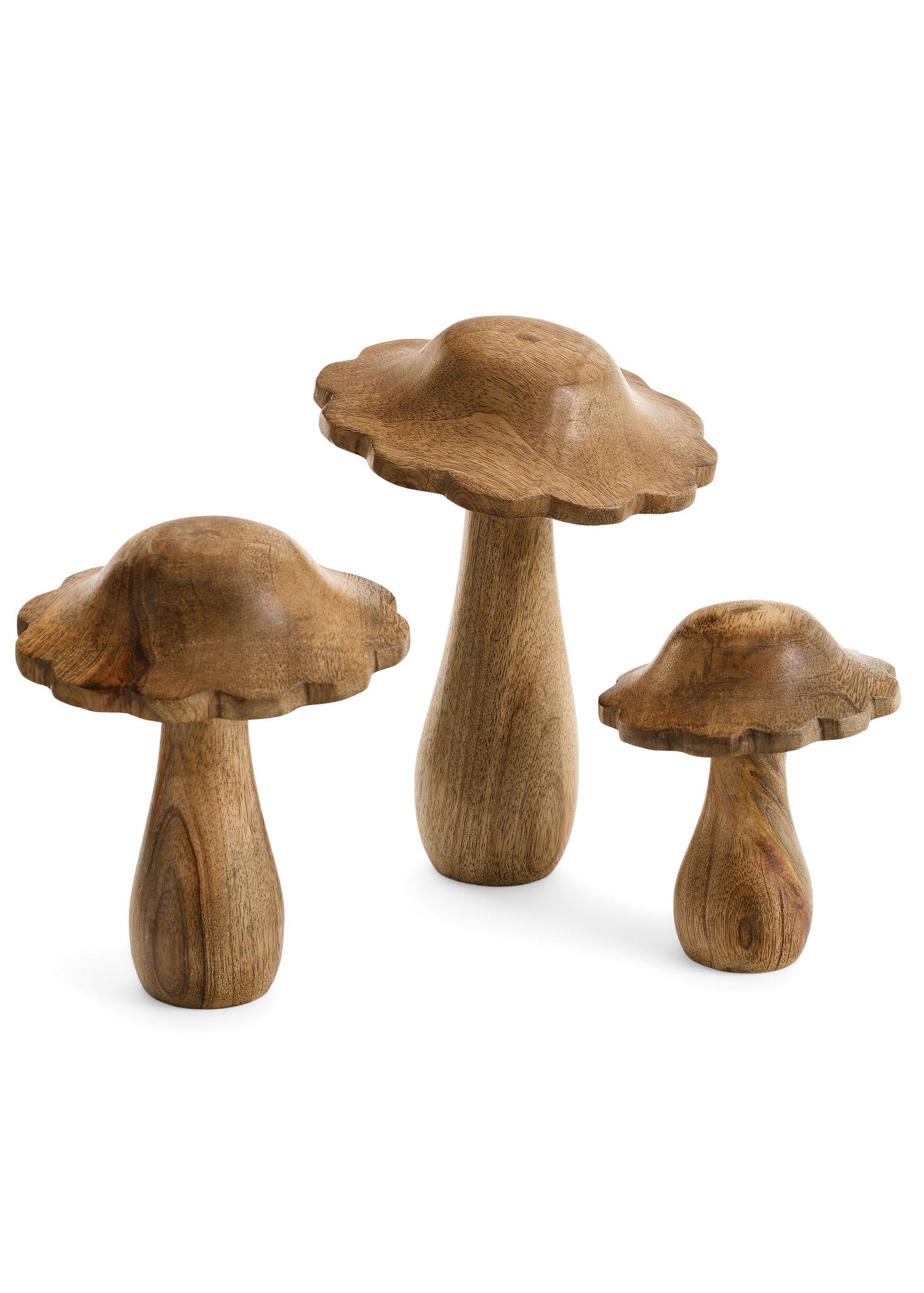 Isabella Scalloped Edge Mushroom, Large – Seasons Home & Gift