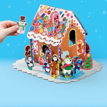 Load image into Gallery viewer, Make Your Own Gingerbread House Kit
