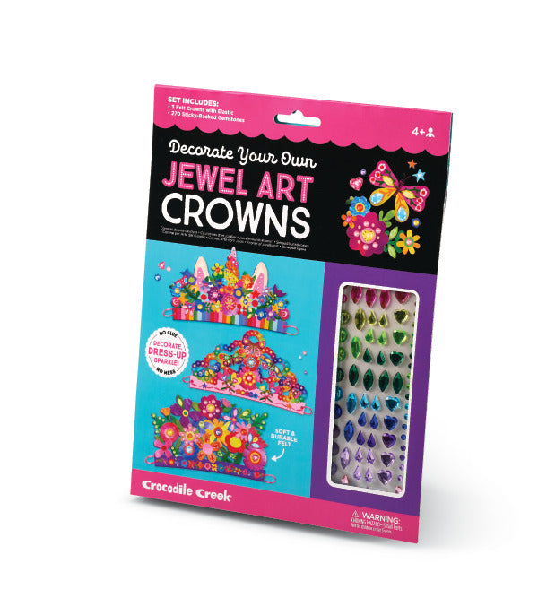 Crocodile Creek Jewel Art Crowns