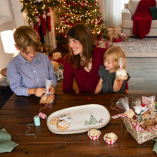 Load image into Gallery viewer, Christmas All Around Ceramic Oval Platter
