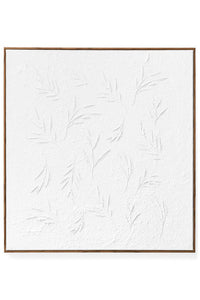 Leaves Plaster Canvas