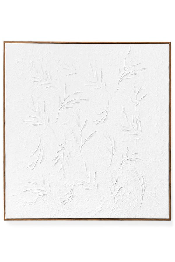 Leaves Plaster Canvas