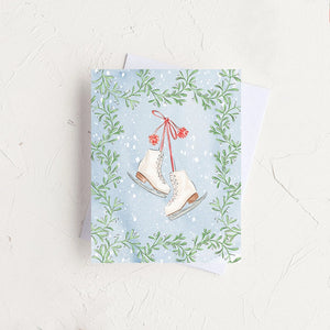 Winter Skates Holiday Card