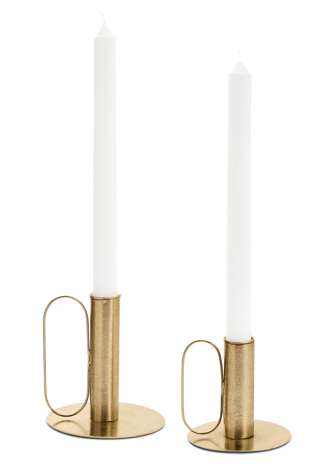 Brass Handled Taper Holder, Large