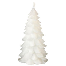 Load image into Gallery viewer, White Tree Christmas Tree LED Candle
