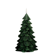 Load image into Gallery viewer, Evergreen Tree LED Candle
