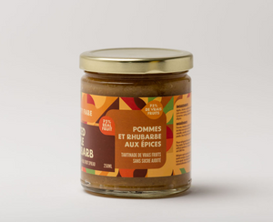 Spiced Apple Rhubarb No Sugar Added Fruit Spread, Country Fare