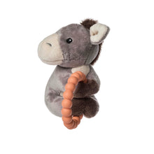 Load image into Gallery viewer, Dusty Donkey Teether Rattle
