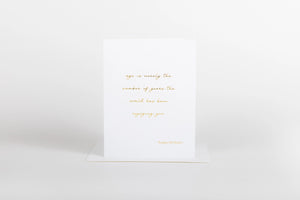 Age Is Merely the Number of Years - Birthday Card