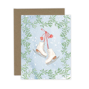 Winter Skates Holiday Card