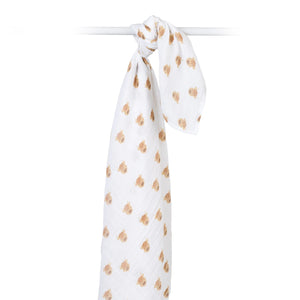 Highland Cows Cotton Muslin Swaddle Blanket