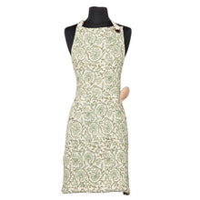Load image into Gallery viewer, Evelyn Green Floral Apron
