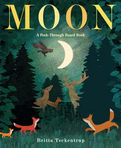 Moon: A Peek Through Board Book