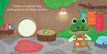 Load image into Gallery viewer, Little Cottage Frog: Finger Puppet Book
