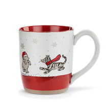 Load image into Gallery viewer, Winnie-the-Pooh Happy Bouncy Holiday Mug - 14oz
