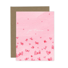 Load image into Gallery viewer, Je T'aime Pink Greeting Card
