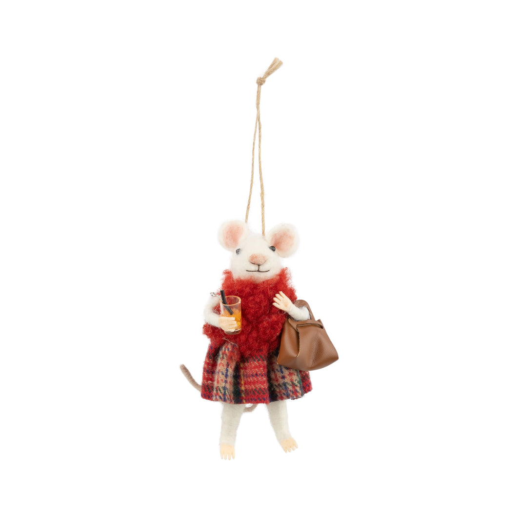 Plaid Parcel Paula Mouse