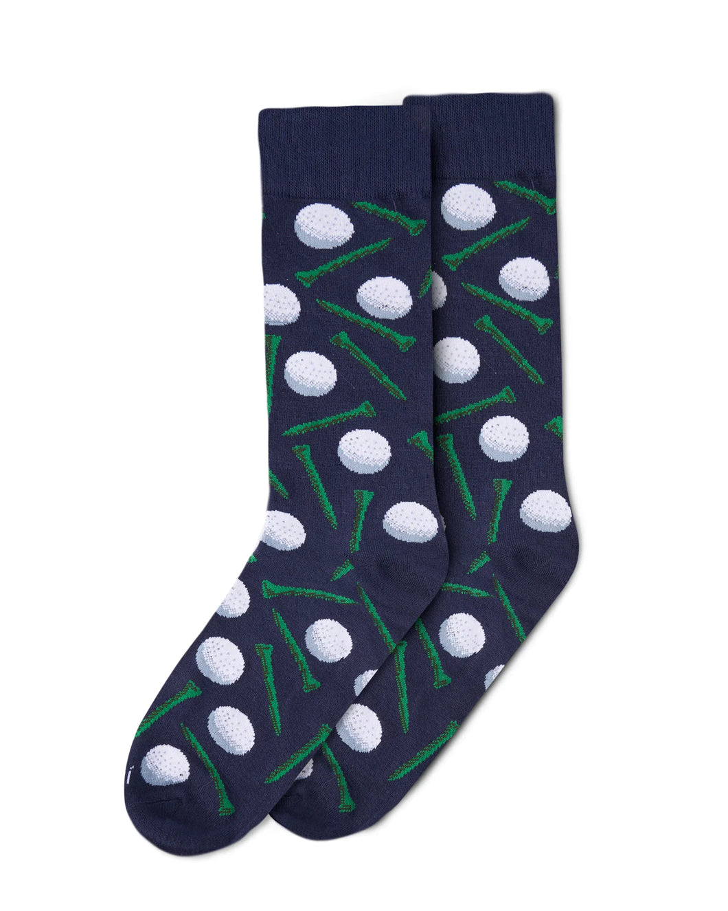 Golf Ball & Tee Mens Bamboo Socks