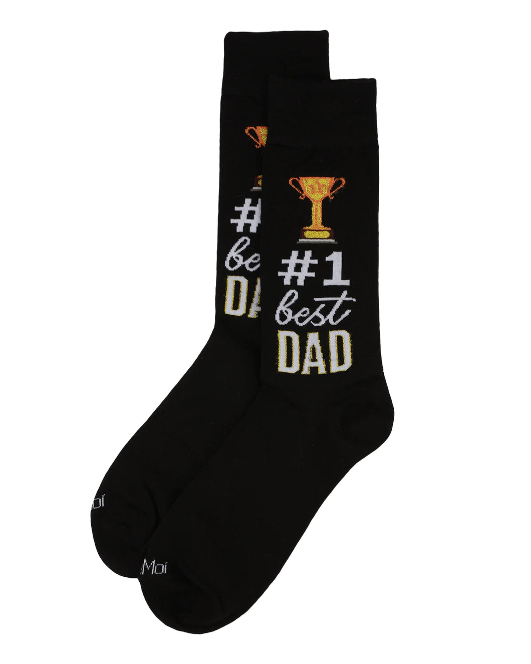 #1 Dad Mens Bamboo Socks