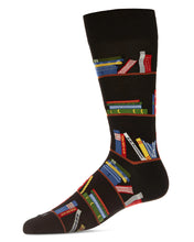 Load image into Gallery viewer, Book Shelf Mens Socks
