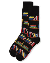 Load image into Gallery viewer, Book Shelf Mens Socks
