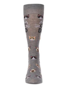 Cat Dad Mens Bamboo Socks