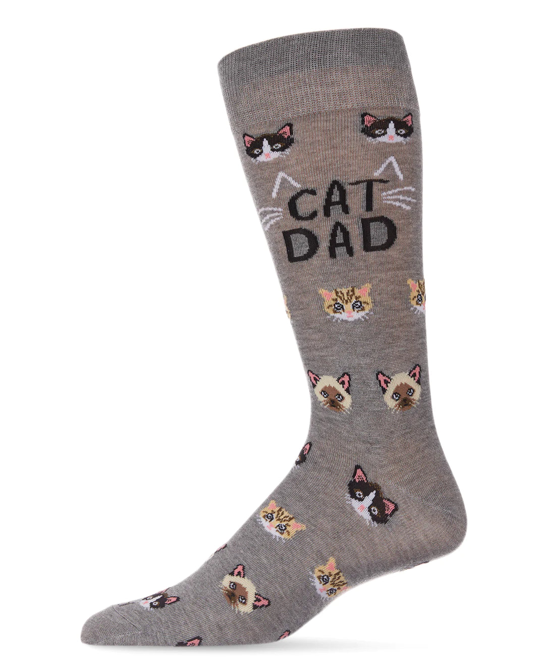 Cat Dad Mens Bamboo Socks