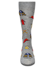 Load image into Gallery viewer, Firefighter Mens Bamboo Socks
