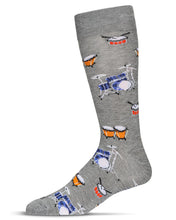 Load image into Gallery viewer, Drums Mens Bamboo Socks
