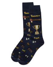 Load image into Gallery viewer, Trophy Husband Mens Bamboo Socks
