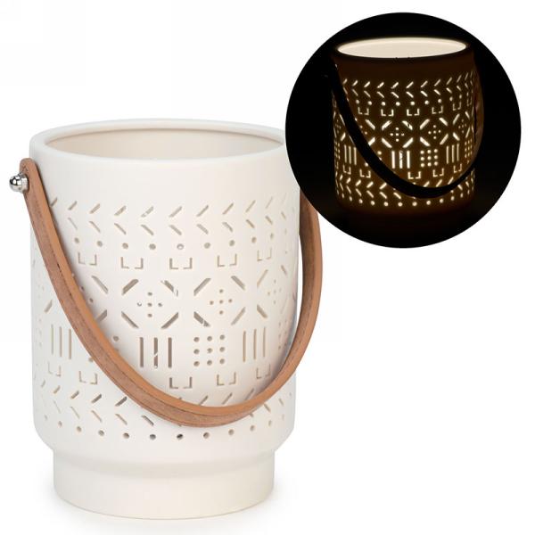 Geo LED Lantern