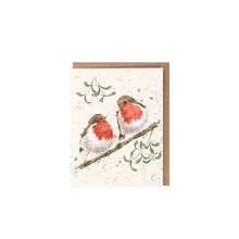 Load image into Gallery viewer, Mistletoe Enclosure Card
