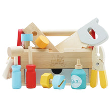 Load image into Gallery viewer, Le Toy Van Wooden Toolbox
