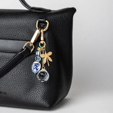 Load image into Gallery viewer, Bookmark &amp; Keychain Set- Dragonfly/ Inspiration
