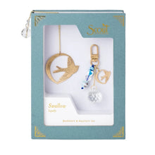 Load image into Gallery viewer, Bookmark &amp; Keychain Set- Swallow/ Loyalty
