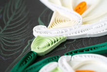 Load image into Gallery viewer, Calla Lilly Quilling Card
