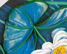 Load image into Gallery viewer, Lotus Pond Quilling Card
