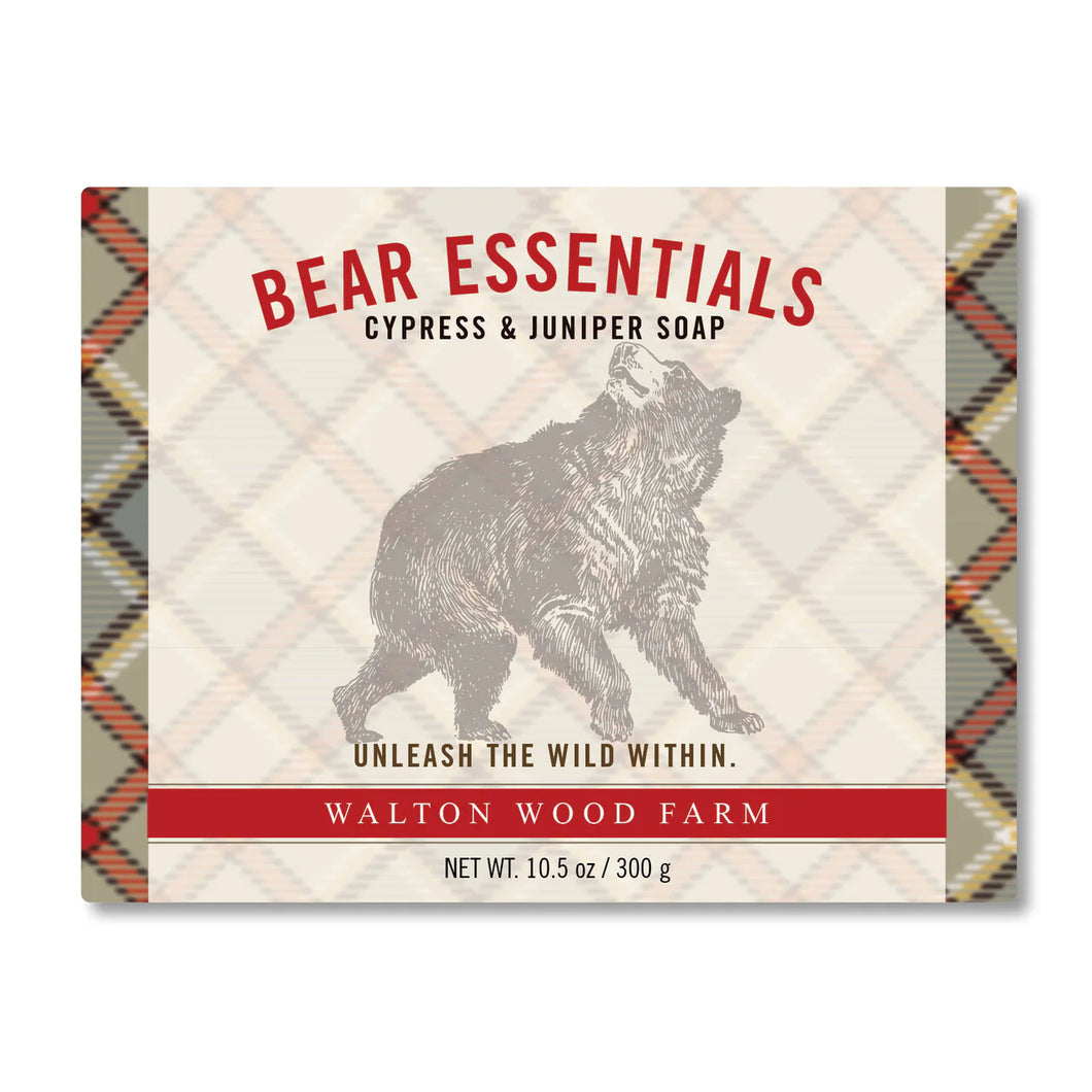 Walton Woods Bear Essentials Soap- Cypress + Juniper