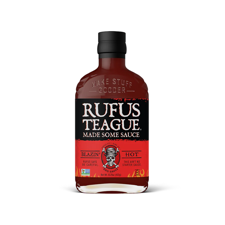 Rufus Teague Blazin' Hot BBQ Sauce