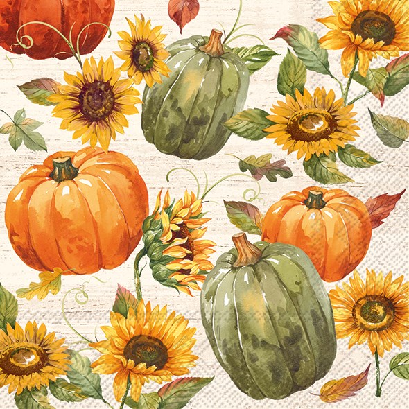 Glory Harvest Cocktail Napkin