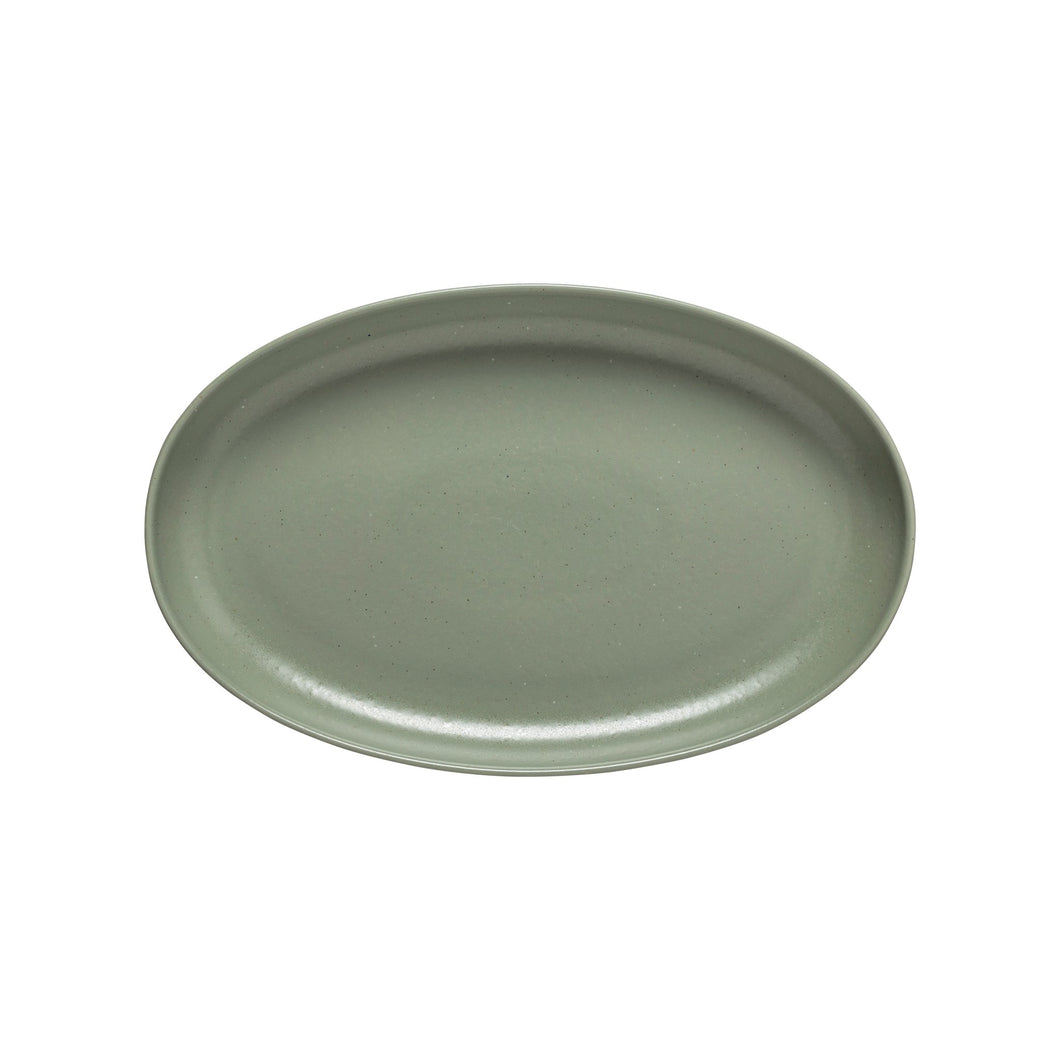 Pacifica Medium Oval Platter, Artichoke