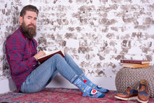Load image into Gallery viewer, Curling Rocks Mens Socks
