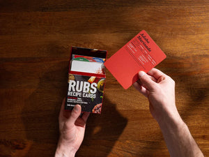 Rubs Recipe Cards