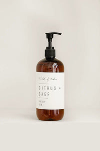 Citrus + Sage Hand Soap by Wild Flicker