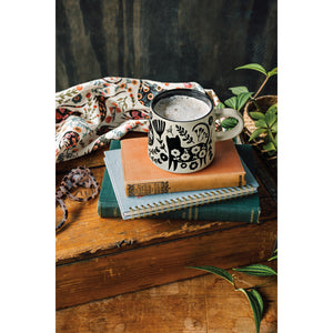 Cat Bloom Imprint Mug