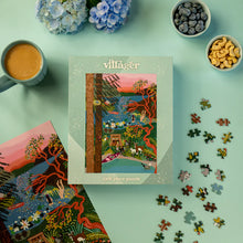 Load image into Gallery viewer, Salt Spring Island Swim | 1000-Piece Puzzle for Adults | Designed in Canada by Anja Jane
