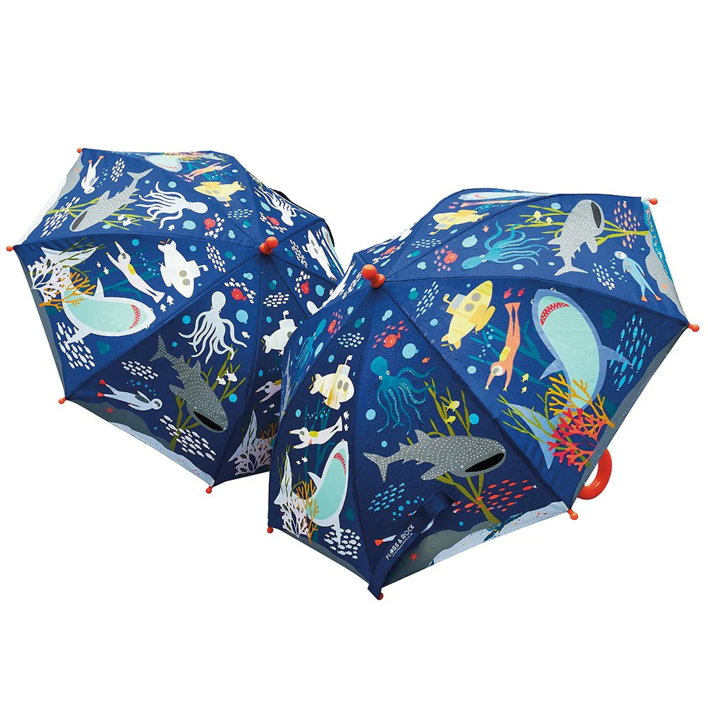 Deep Sea Colour Changing Umbrella